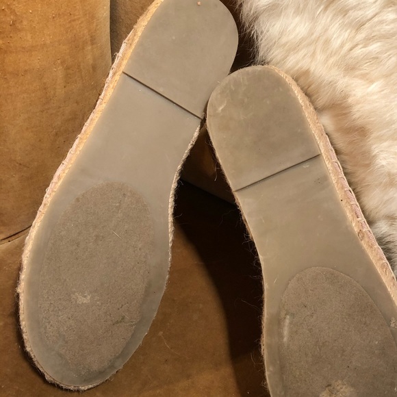 Steve Madden GOLD sequin platform espadrille 8 - Picture 3 of 4